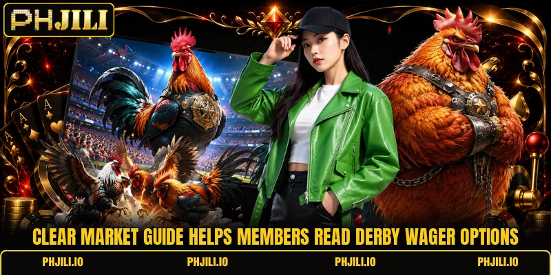 Clear market guide helps members read derby wager options