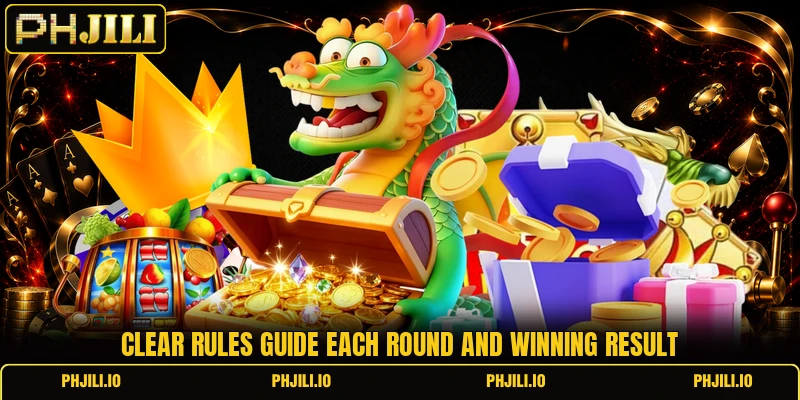 Clear rules guide each round and winning result