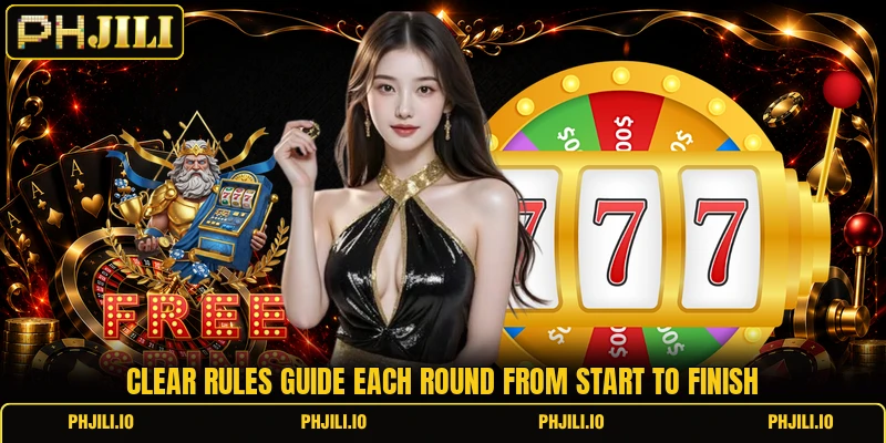 Clear rules guide each round from start to finish