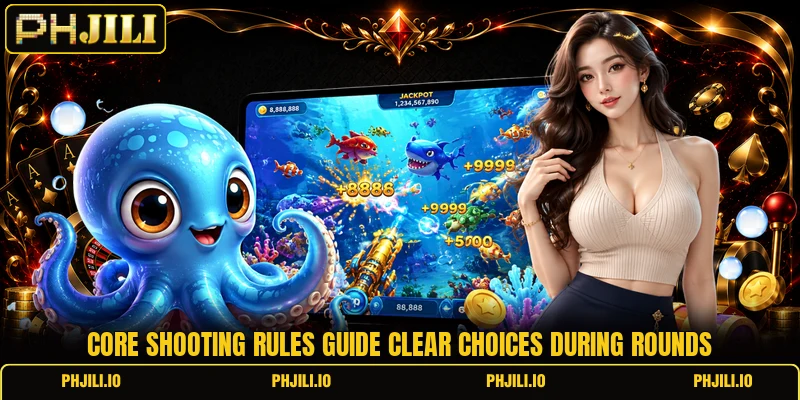 Core shooting rules guide clear choices during rounds