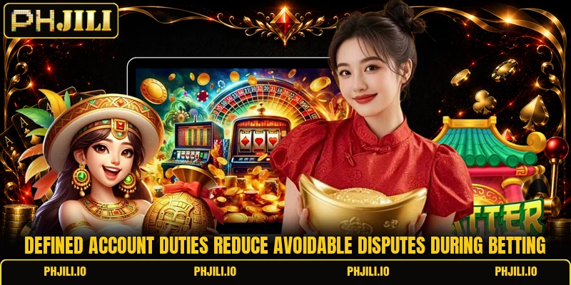 Defined account duties reduce avoidable disputes during betting Defined account duties reduce avoidable disputes during betting