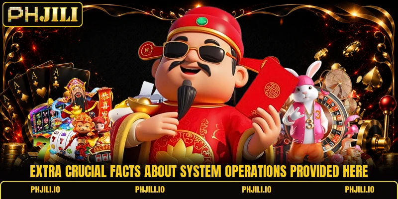 Extra crucial facts about system operations provided here Extra crucial facts about system operations provided here