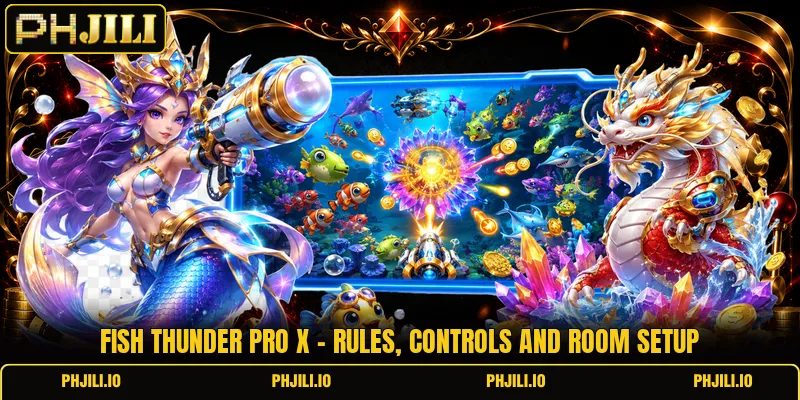 Fish Thunder Pro X - Rules, Controls And Room Setup