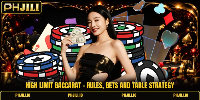 High Limit Baccarat - Rules, Bets And Table Strategy