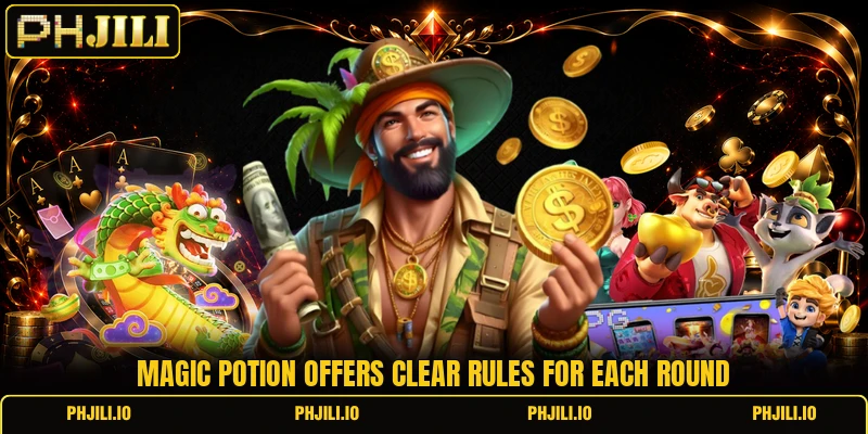 Magic Potion offers clear rules for each round