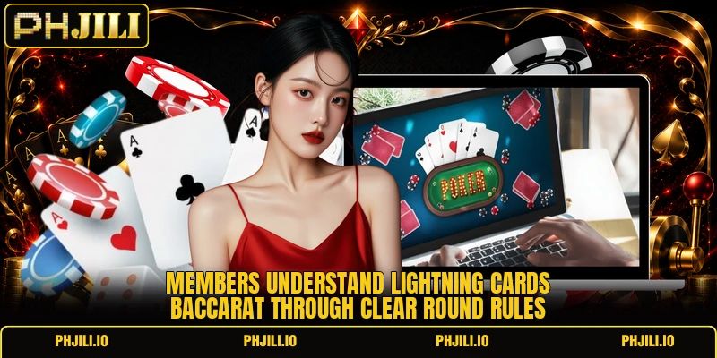 Members understand lightning cards baccarat through clear round rules
