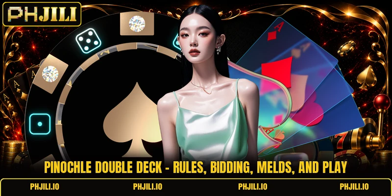Pinochle Double Deck - Rules, Bidding, Melds, And Play