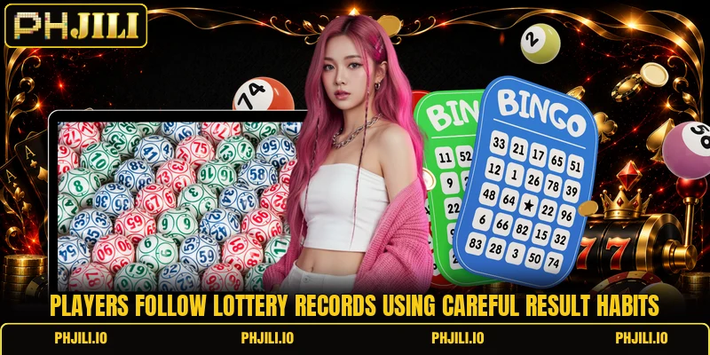 Players follow lottery records using careful result habits