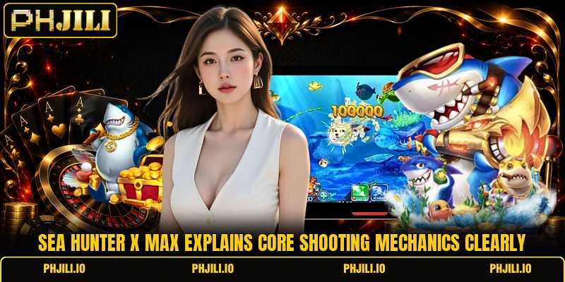 Sea Hunter X Max explains core shooting mechanics clearly