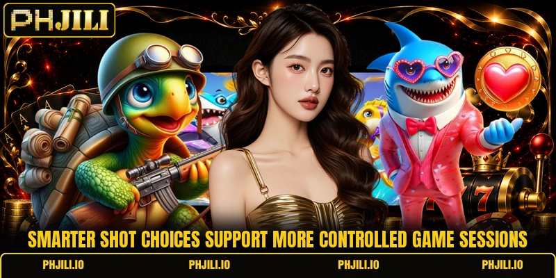 Smarter shot choices support more controlled game sessions