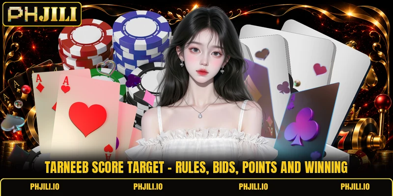 Tarneeb Score Target - Rules, Bids, Points And Winning
